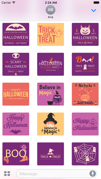 Halloween Emoji Icon Sticker screenshot 4