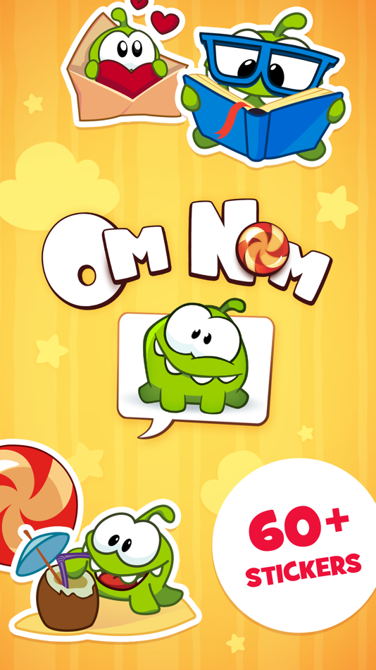 Om Nom Stickers - 1.3 - (iOS)