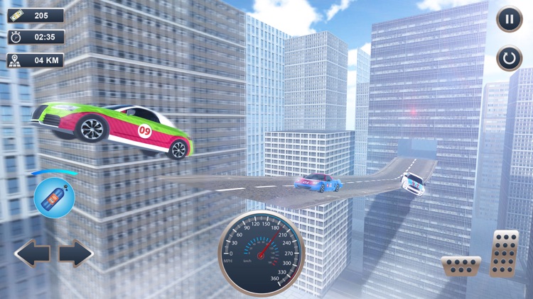 Extreme Car Driving at RoofTop