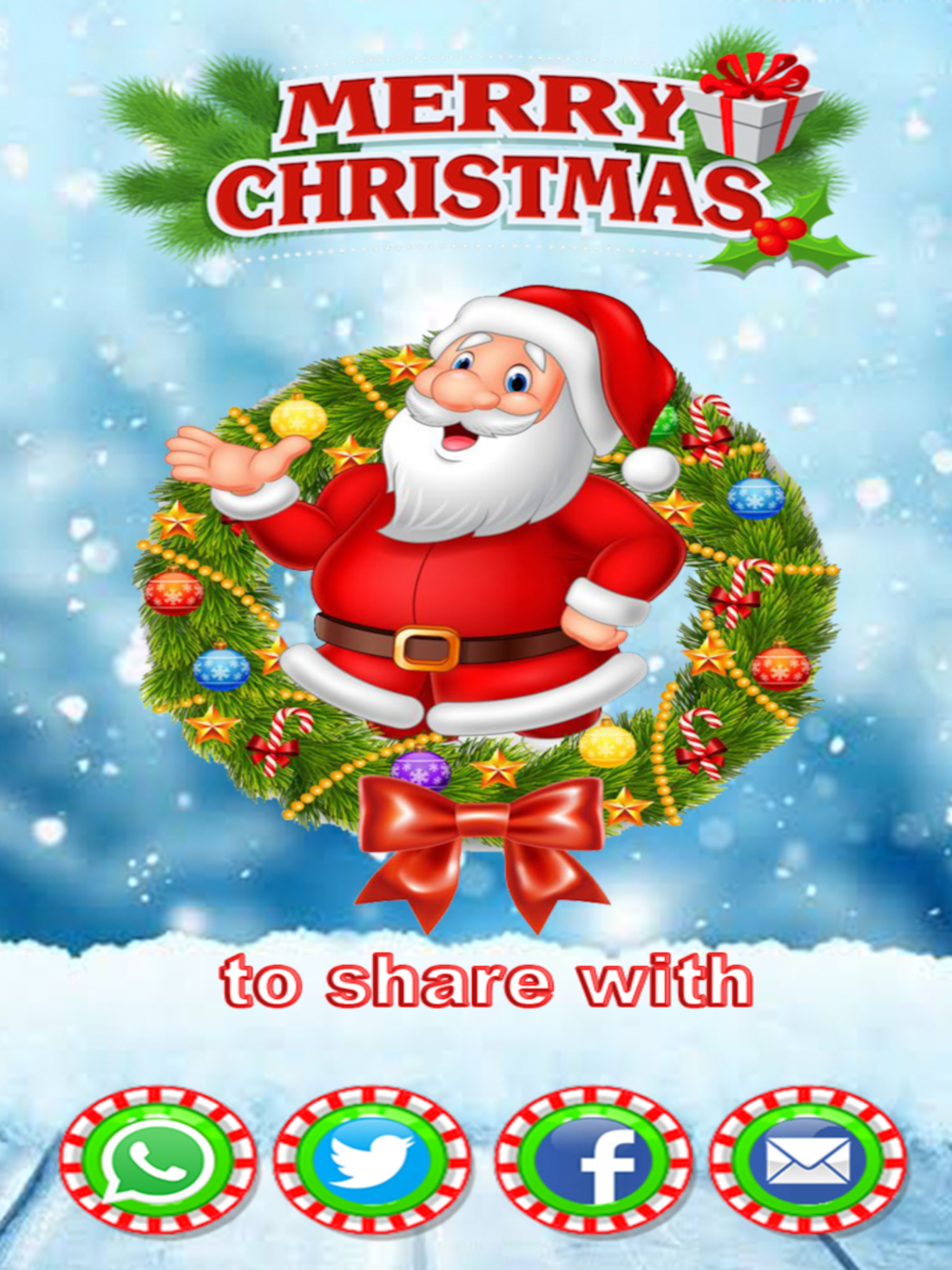 Christmas Wishes Greeting Card screenshot 6