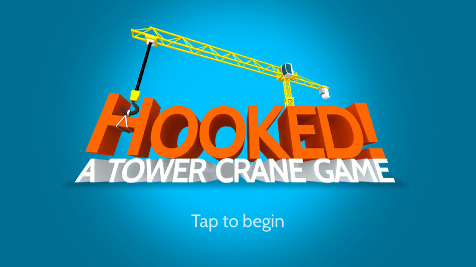 #1. Hooked! A Tower Crane Game (iOS) By: Simcoach Games