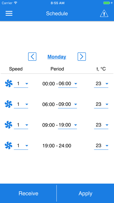 Vents AHU Screenshot