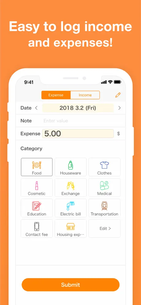 Expense Manager: Money Note