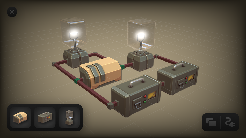 #4. Circuitry - 3D Circuit Builder (iOS) Podle: Raffael Kaehn