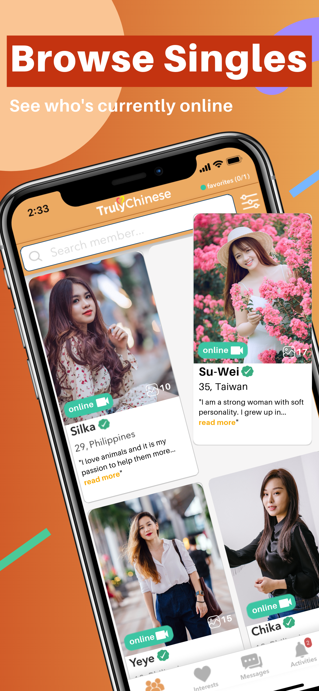 TrulyChinese - Chinese Dating screenshot 2
