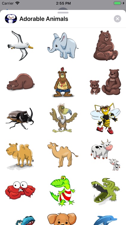Adorable Animals Stickers