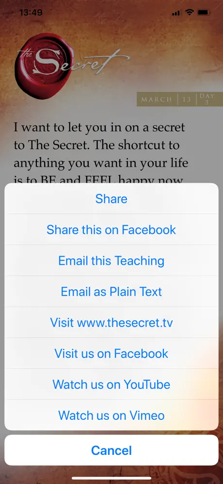 The Secret Daily Teachings