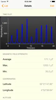 gauss meter iphone screenshot 4