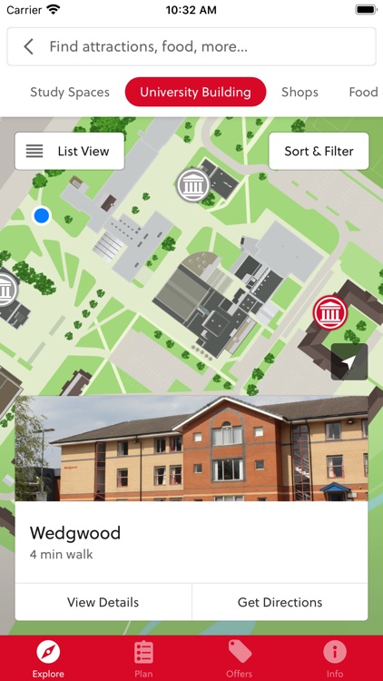 Staffordshire University Maps