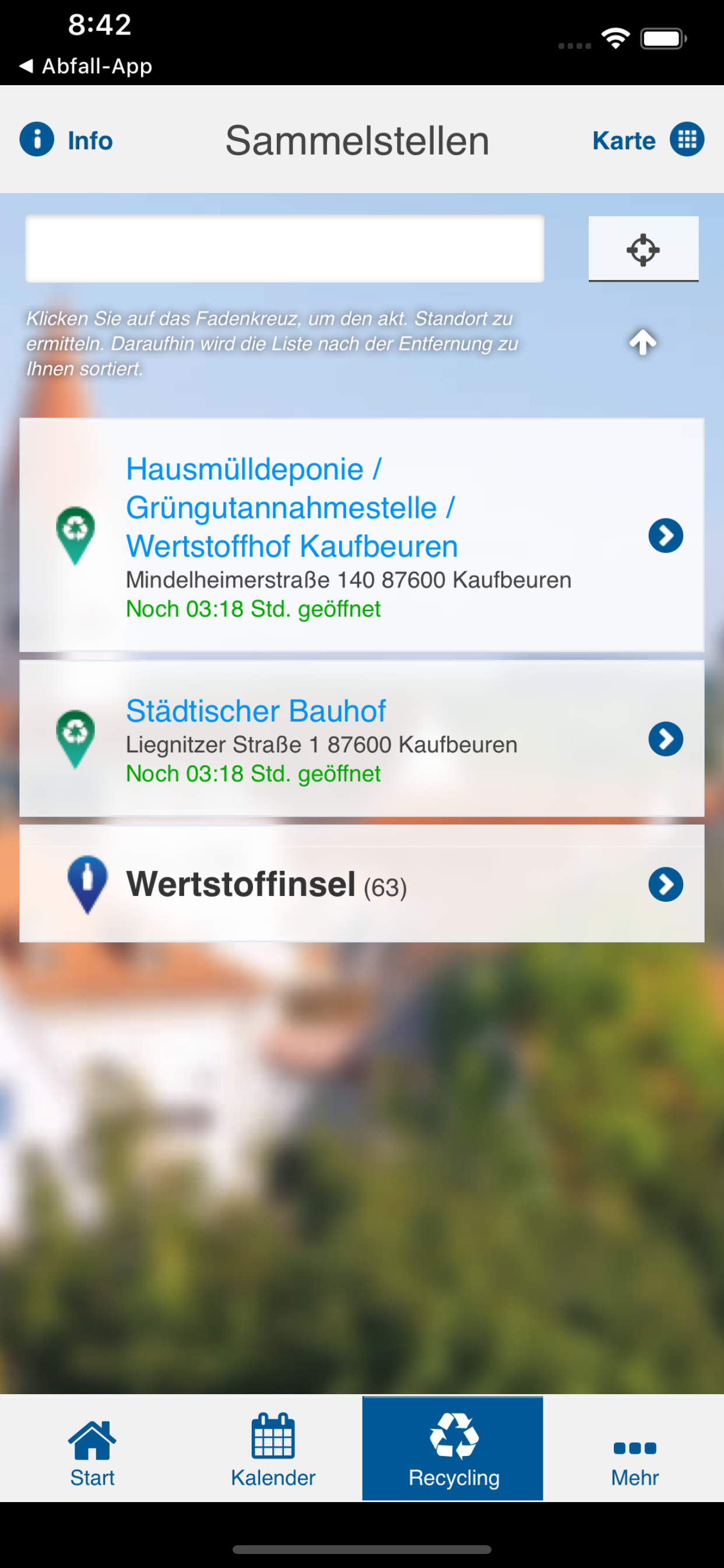 Stadt Kaufbeuren Abfall-App