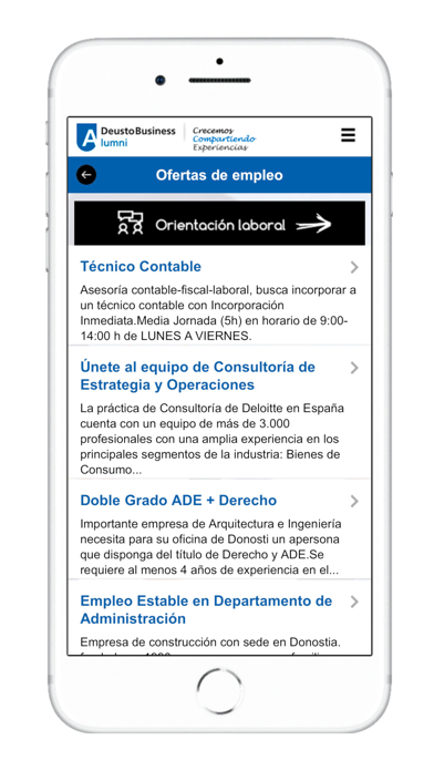 How to cancel & delete Deusto Business Alumni from iphone & ipad 3