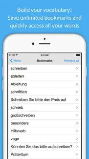 How to cancel & delete german dictionary & thesaurus 2