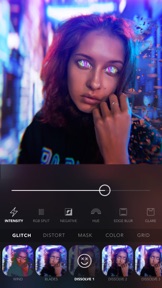 Glitch Face AI Filters screenshot