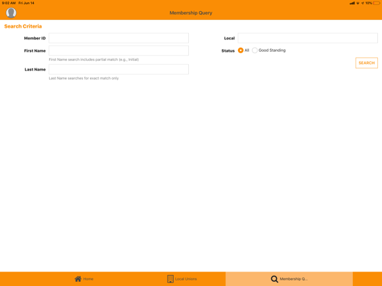LIUNA Officers iPad screenshot 6 - Business app