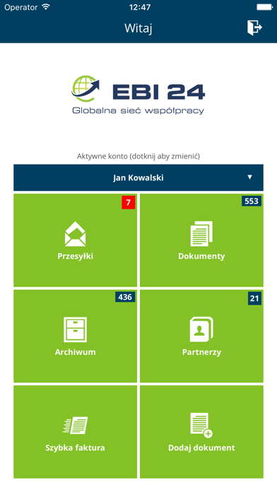 Screenshot 1 of EBI24 App