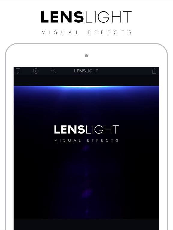 Screenshot #1 for LensLight Visual Effects