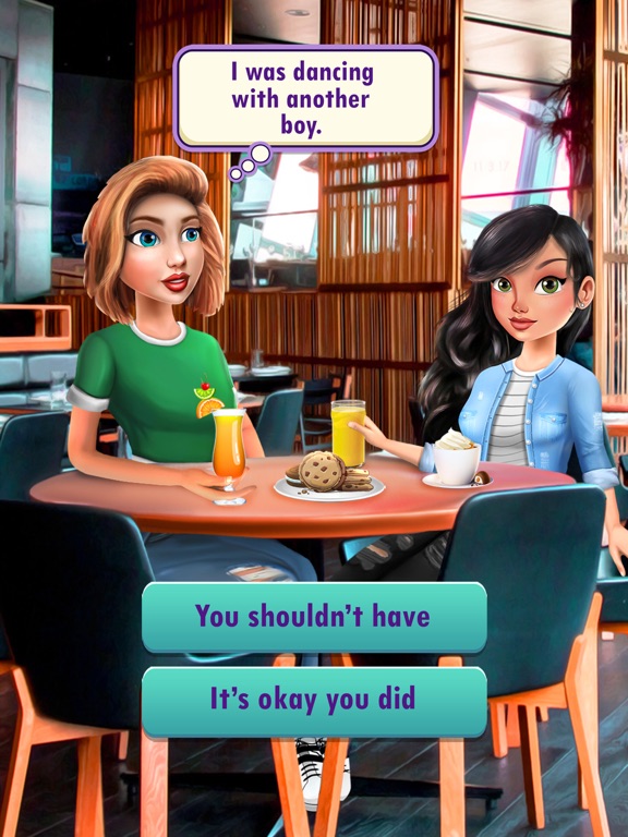 High School Love - Teen Story iPad screenshot 6 - Games app