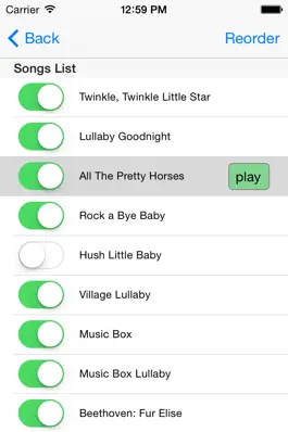 Game screenshot Baby Lullabies Songs apk
