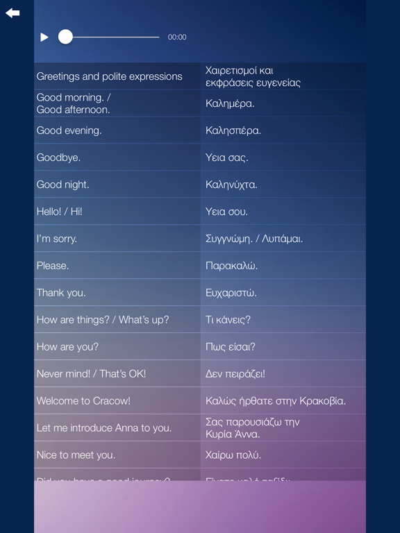 Screenshot #6 pour Learn GREEK Language Course