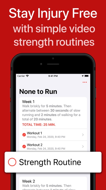 None to Run: Start Running screenshot-9