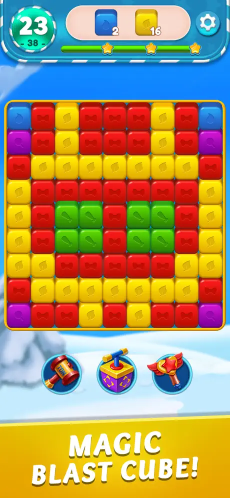 Cube Blast Pop - Tapping Fever