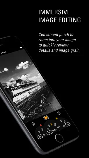 Capture d'écran de Simply B&W sur iPhone 3