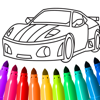 Cars coloring book game