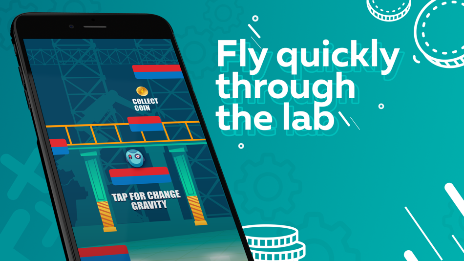 #3. Catch coins - Shift Polarity (iOS) 由: Lubim Pisarev