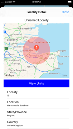 Devonian Lithological Database screenshot 5