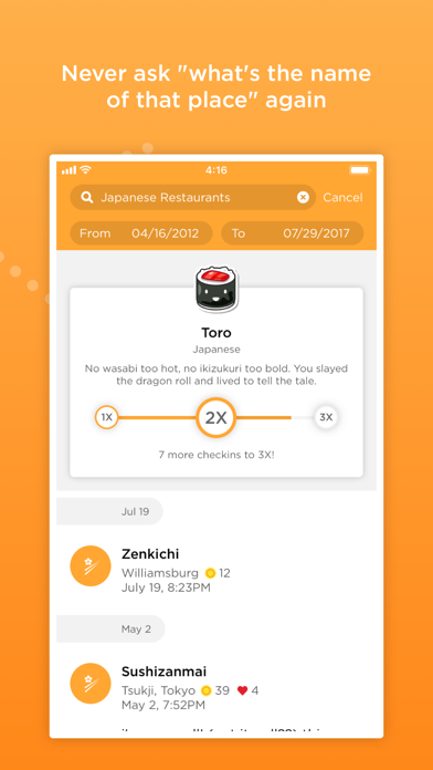 Foursquare Swarm: Check-in Appのおすすめ画像7