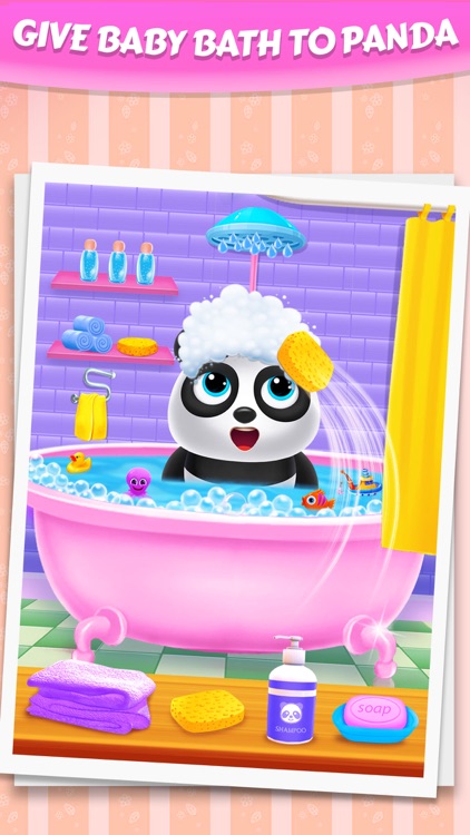 Chubby Panda Keeping Care screenshot-0