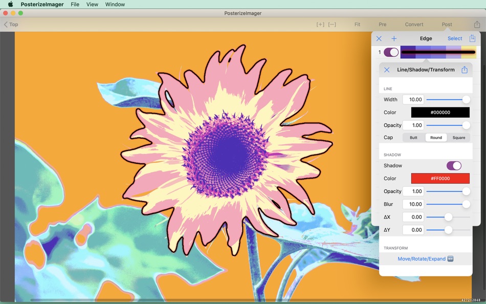#3. PosterizeImager (macOS) 由: NOBORU IMAI