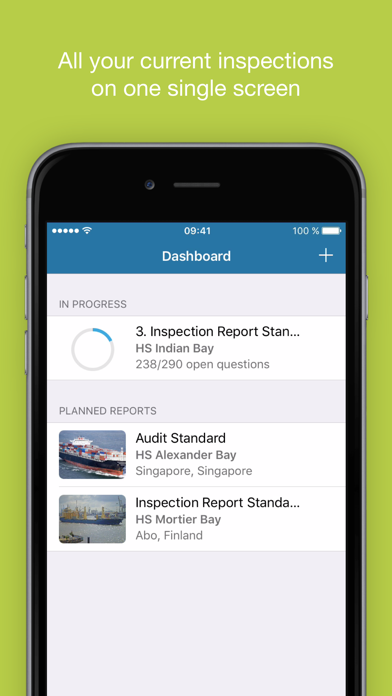 CFM Inspection Report Screenshot