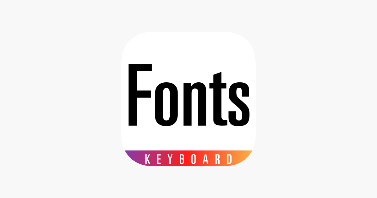 Fonts & Keyboard ◦ trên App Store