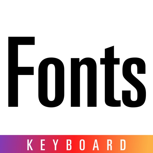Fonts & Keyboard ◦ iOS App