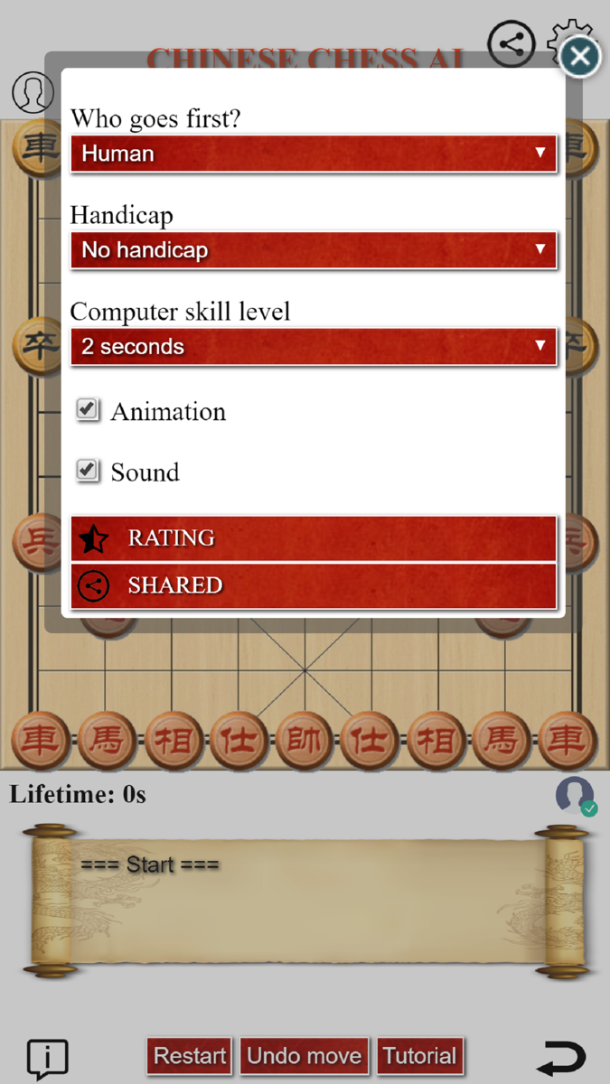Chinese Chess AI - Game board official gameplay screenshot 7