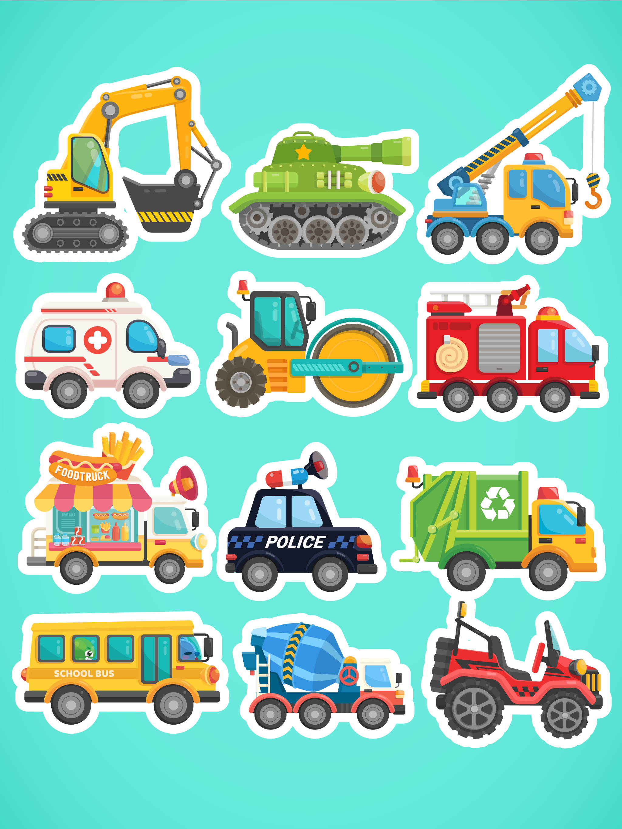 CandyBots Cars & Trucks Junior