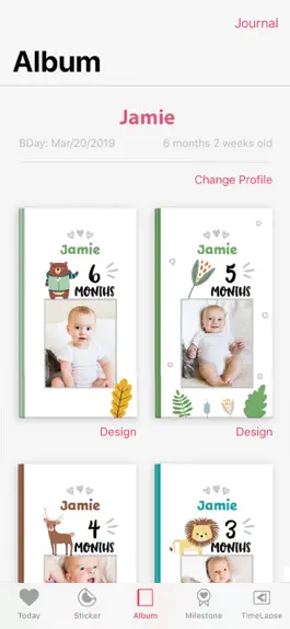 Game screenshot Baby Book : Folio Photo Editor apk