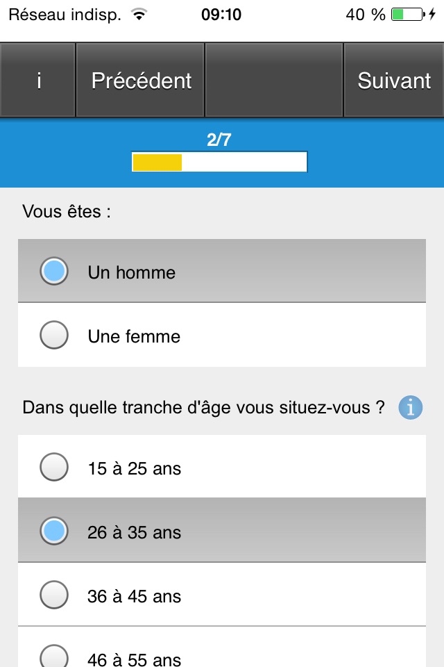 Mobi-Survey screenshot 2