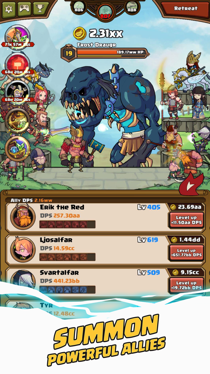 Thor : War of Tapnarok official gameplay screenshot 8