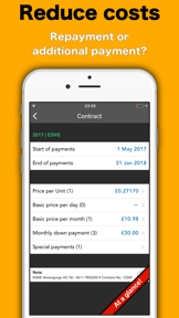 Energy Tracker screenshot