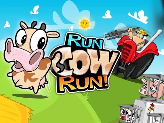 Run Cow Run iPad app afbeelding 1