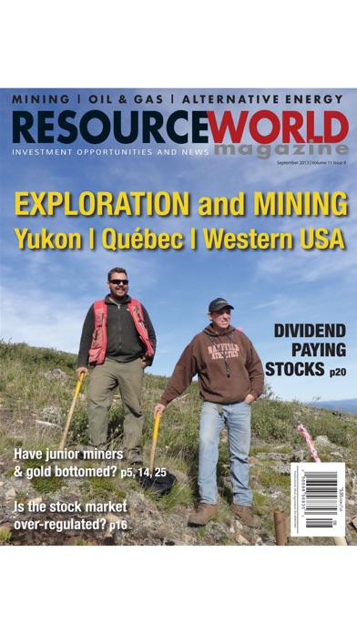 Resource World Magazine screenshot1