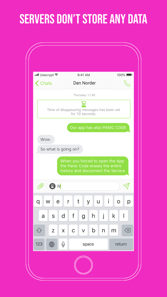 #5. UseCrypt Messenger (iOS) Podle: Usecrypt Polska sp. z o. o.