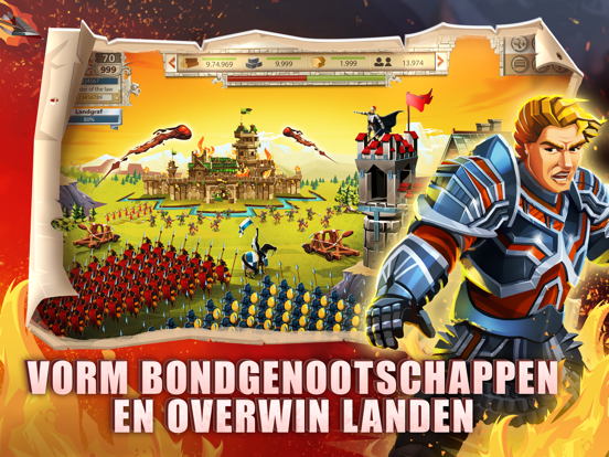 Empire Four Kingdoms iPad app afbeelding 4