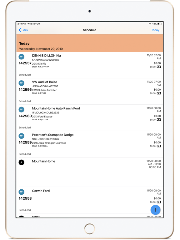 App screenshot