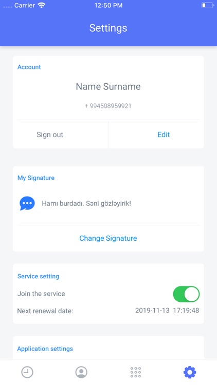 İmzalı Zəng screenshot-3