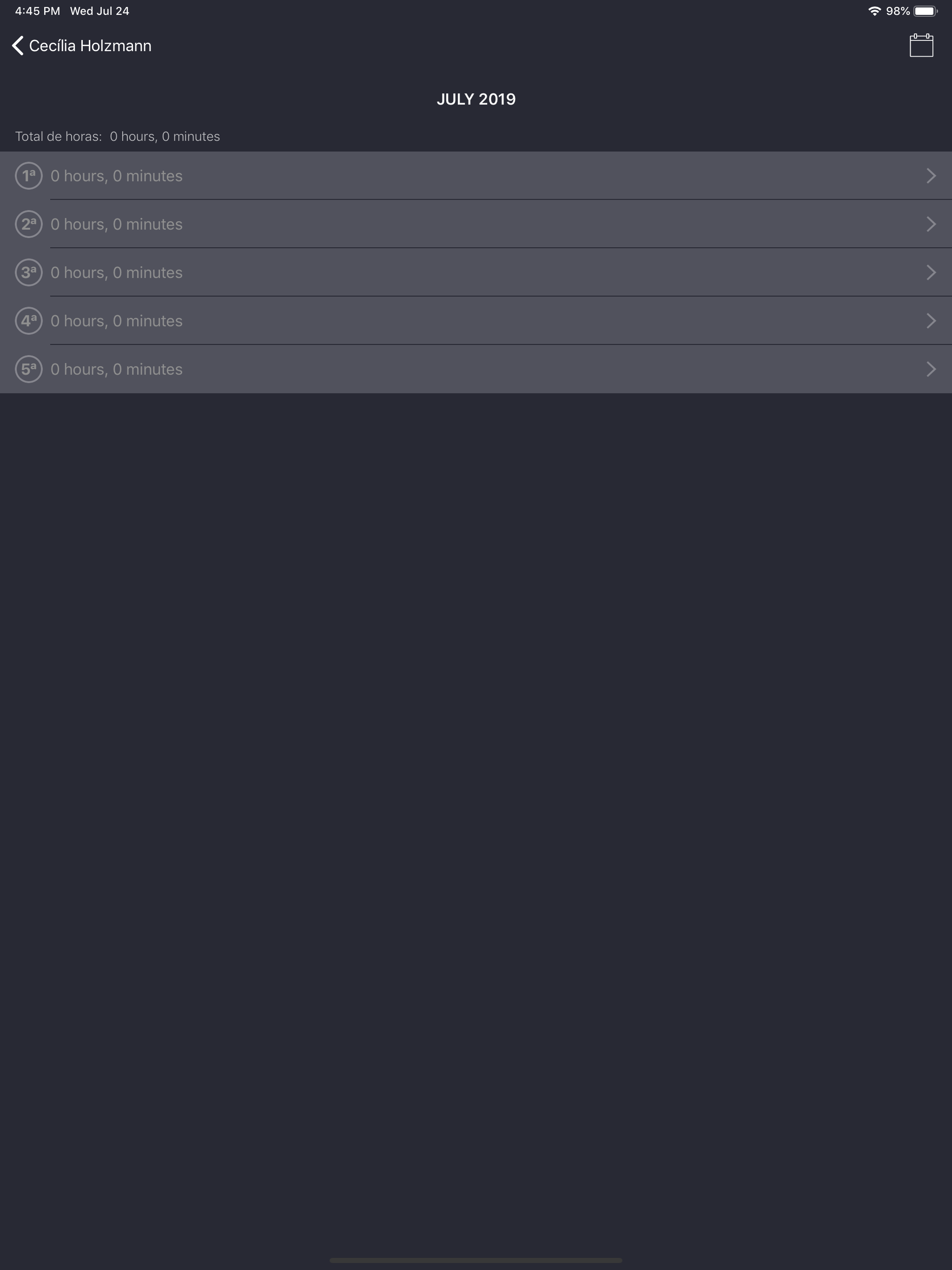 ShowUpp - Controle de Presença
