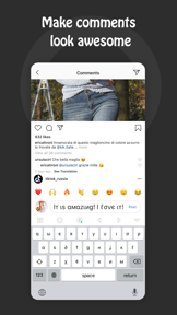 Fonts & Big Emojis for iPhones screenshot