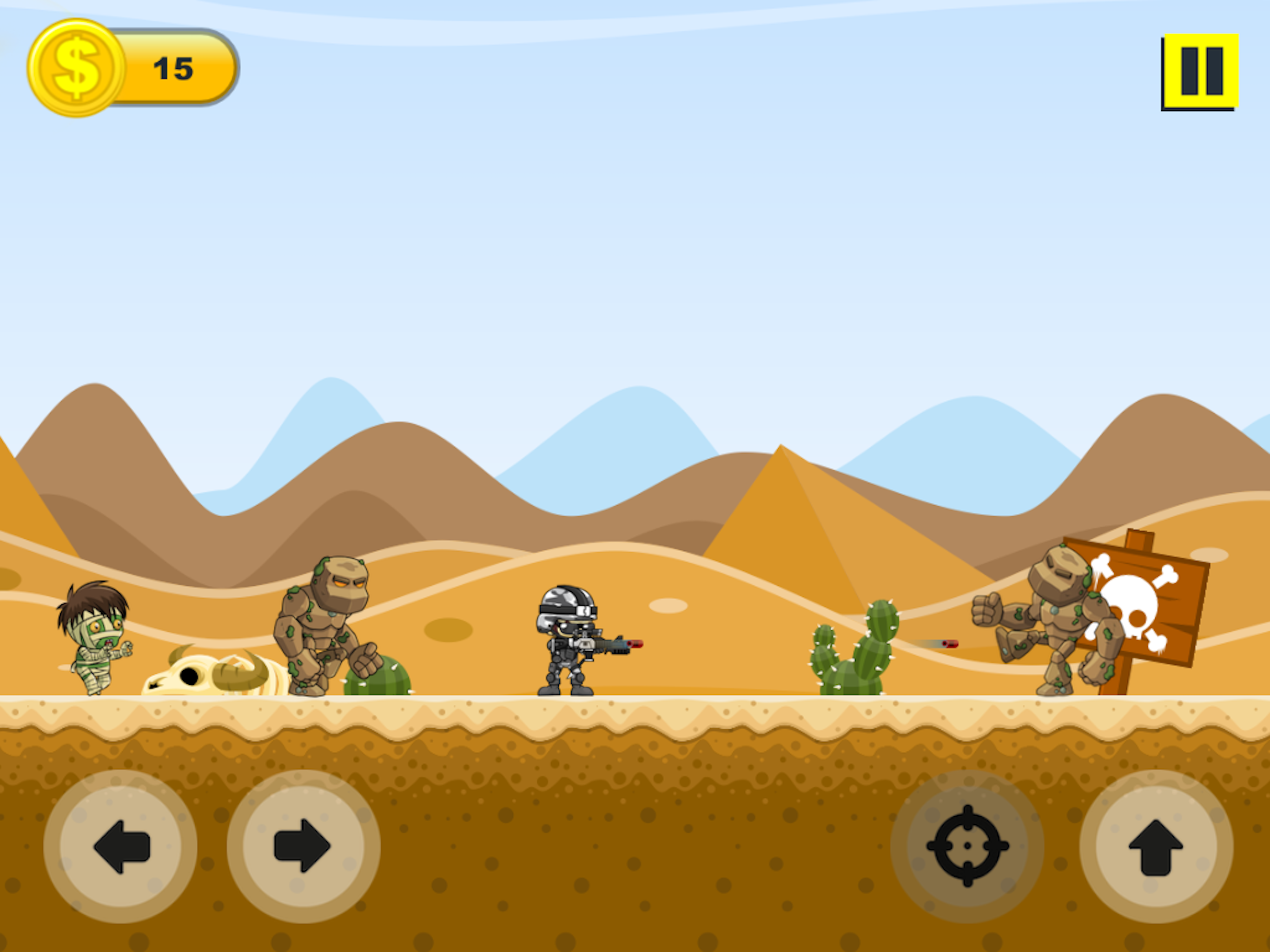 Soldier 2D: Metal Shooter screenshot 11